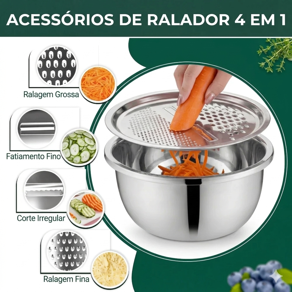 Conjunto de Cozinha em Aço