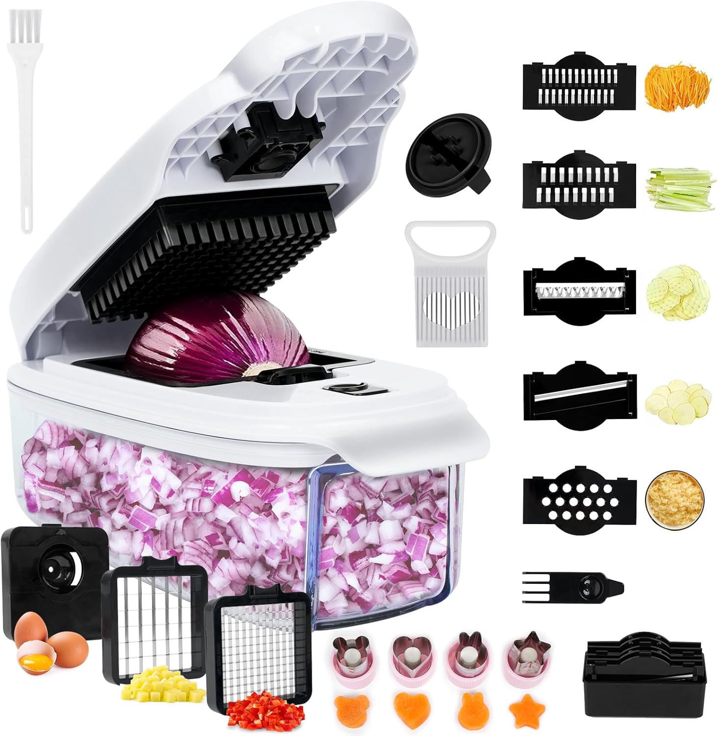 Cortador de Legumes 18 em 1 - Kitchen Pro™ + Faqueiro de Presente